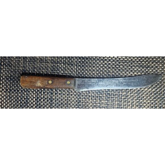 Vintage Village Blacksmith Watertown Wis Cutlery Butcher Knife - Picture 2 of 8